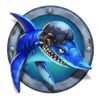 Blue swordfish